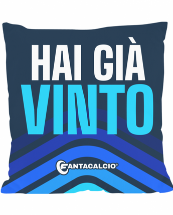 Cuscino  Fantacalcio® - "Hai già vinto"