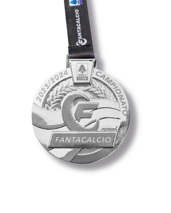 Medaglia Argento Ufficiale Fantacalcio 2024-2025